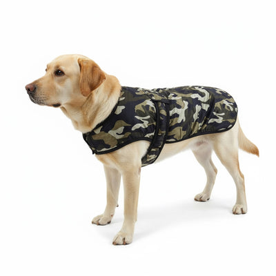 Dog Coat/Jacket - Camouflage ARMY