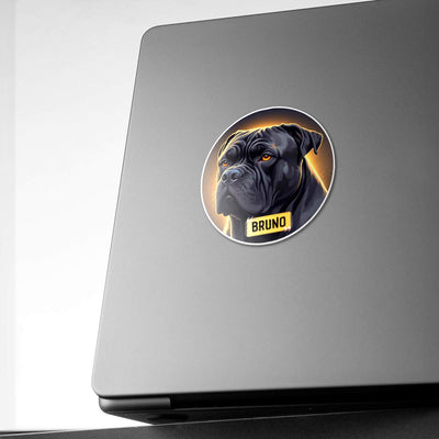 Personalized Breed Graphic Sticker - Cane Corso