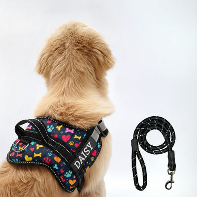 Personalized Dog Harness - CANINE CANVAS