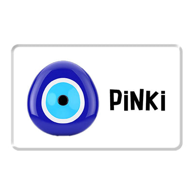 Personalized Pet Breed Fridge Magnet - Evil Eye