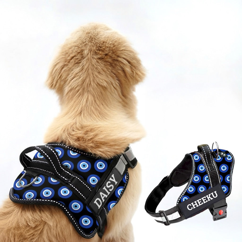 Personalized Dog Harness - EVIL EYE ARMOUR