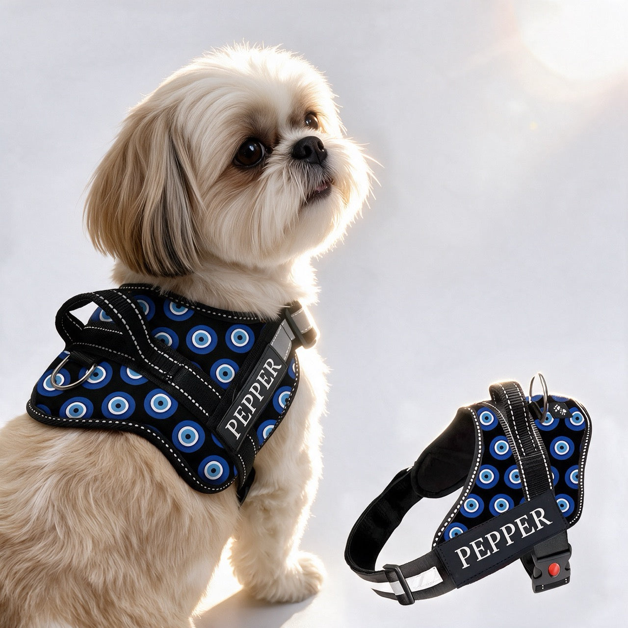 Personalized Dog Harness - EVIL EYE ARMOUR