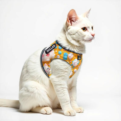 Personalized Cat Harness 2.0 - Giggles