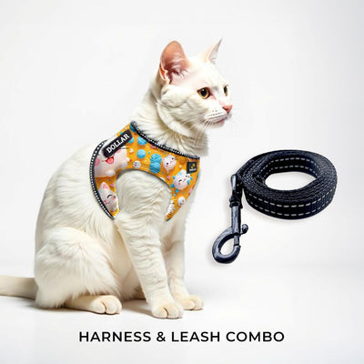 Personalized Cat Harness 2.0 - Giggles