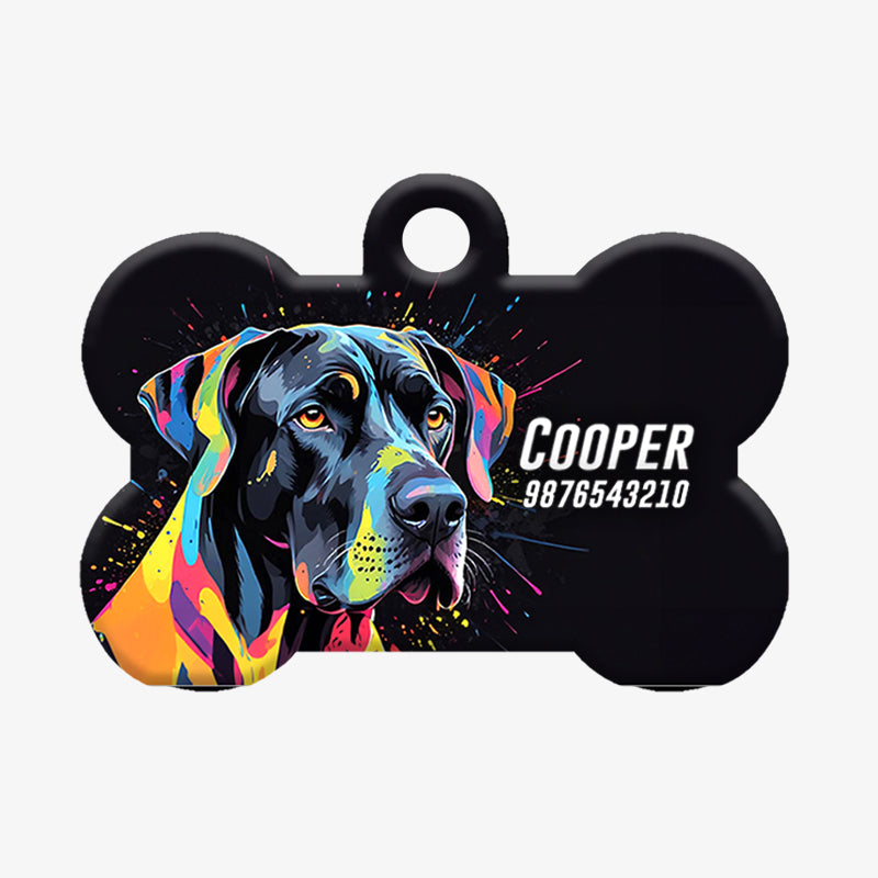 Personalized Pet ID Tag - Great Dane