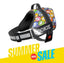 Personalized Dog Harness - GROOVY EMOJIS