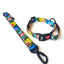 Premium Graphic Dog Collar and Leash Combo - BOTANY