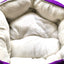 SUPER PET Soft Round Pet Fleece Cozy Bed