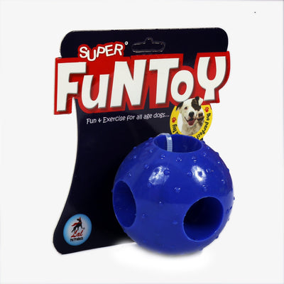 Super Pet Dog Rubber Hole Ball