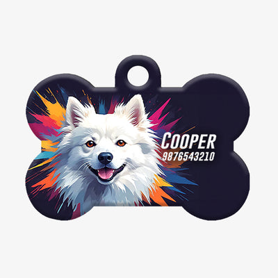 Personalized Pet ID Tag - Indie Spitz