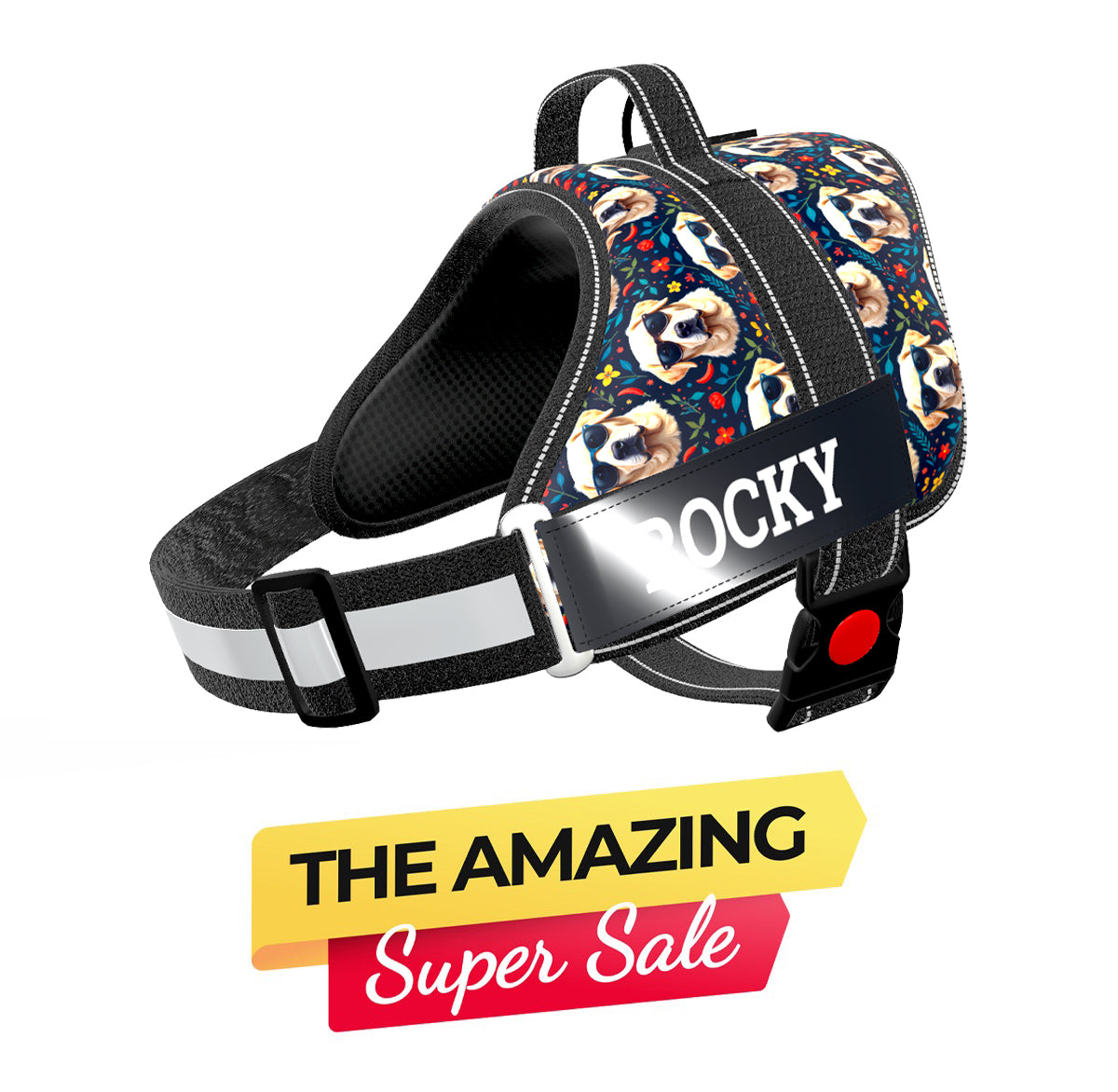 Personalized Dog Harness - LAST SIZES