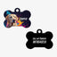 Personalized Pet ID Tag - Labrador Golden/Off White