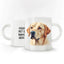 Personalized Pet Breed Coffee MUG - Graphical with Name