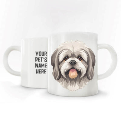 Personalized Pet Coffee Mug - Lhasa Apso - 1