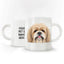 Personalized Pet Breed Coffee MUG - Graphical with Name