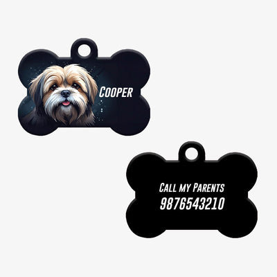 Personalized Pet ID Tag - Lhasa Apso