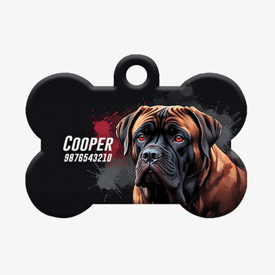 Personalized Pet ID Tag - Mastiff