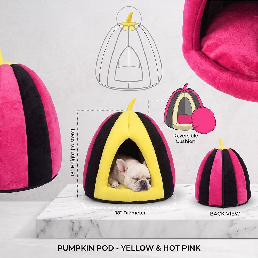 Pumpkin Pod - Cozy Cave Bed - 🌸 Bubblegum Buzz