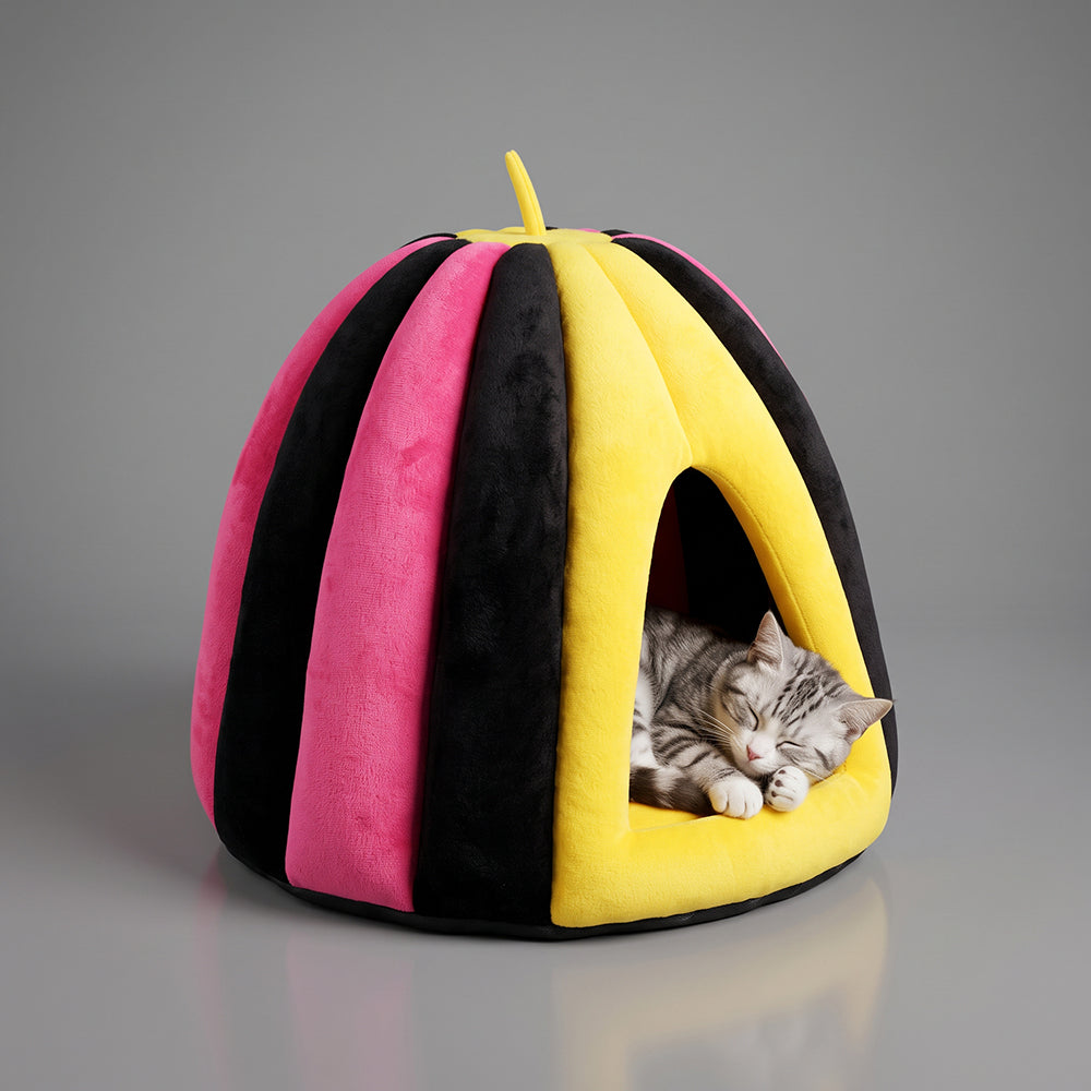 Pumpkin Pod - Cozy Cave Bed - 🌸 Bubblegum Buzz