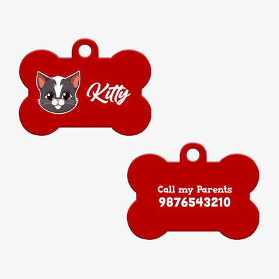Personalized Pet ID Tag - Cat1