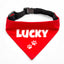 Personalized Bandana for Pets - RED