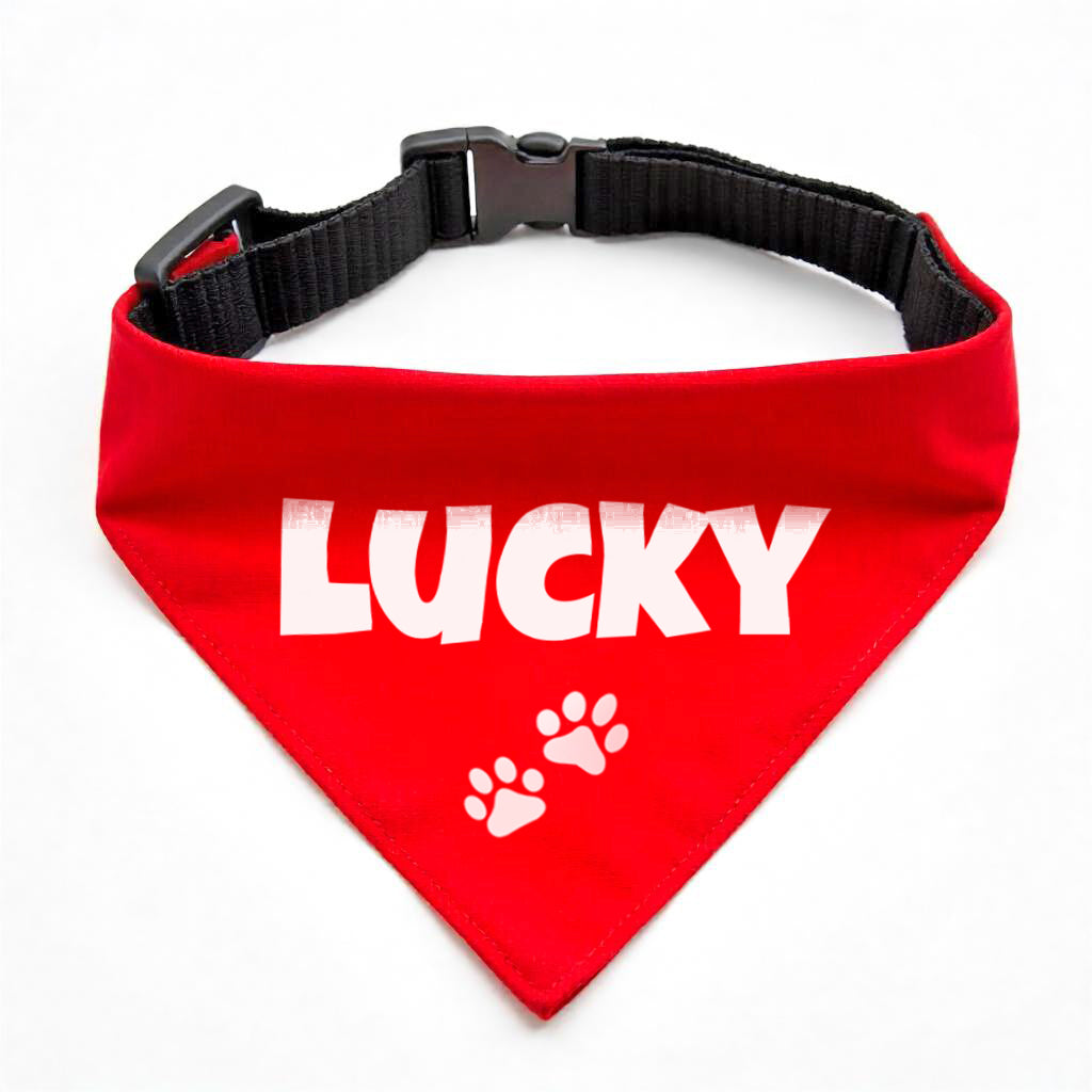 Personalized Bandana for Pets - RED