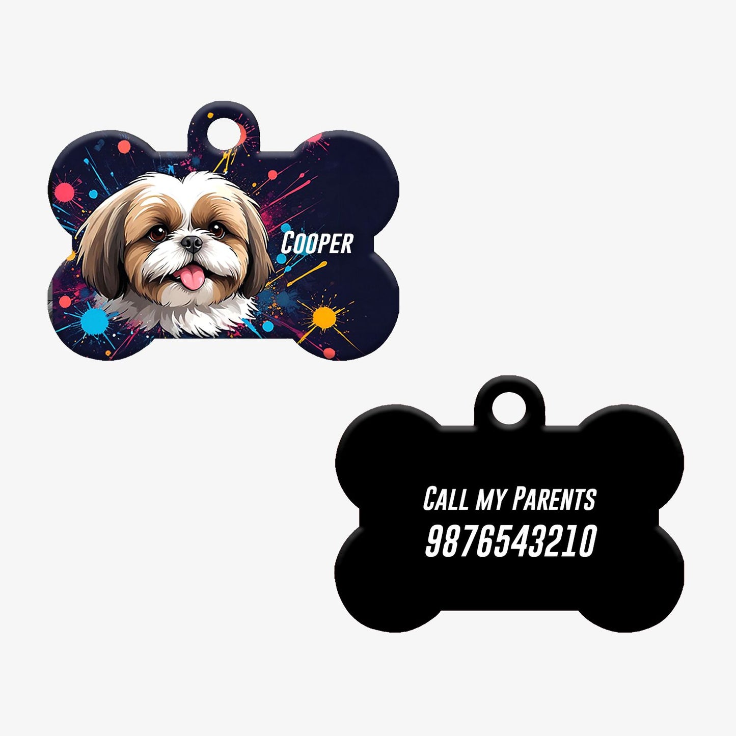 Personalized Pet ID Tag - ShihTzu