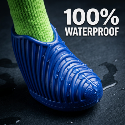 Silicone Dog Boots with Stretch Fit Socks