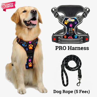 PRO Harness - SUPER PAWS - Reflective | No-Choke | Adjustable