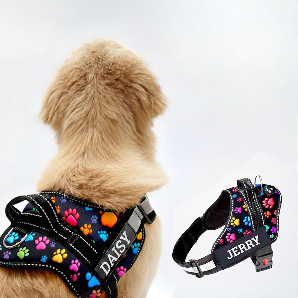 Personalized Dog Harness - SUPER PAWS