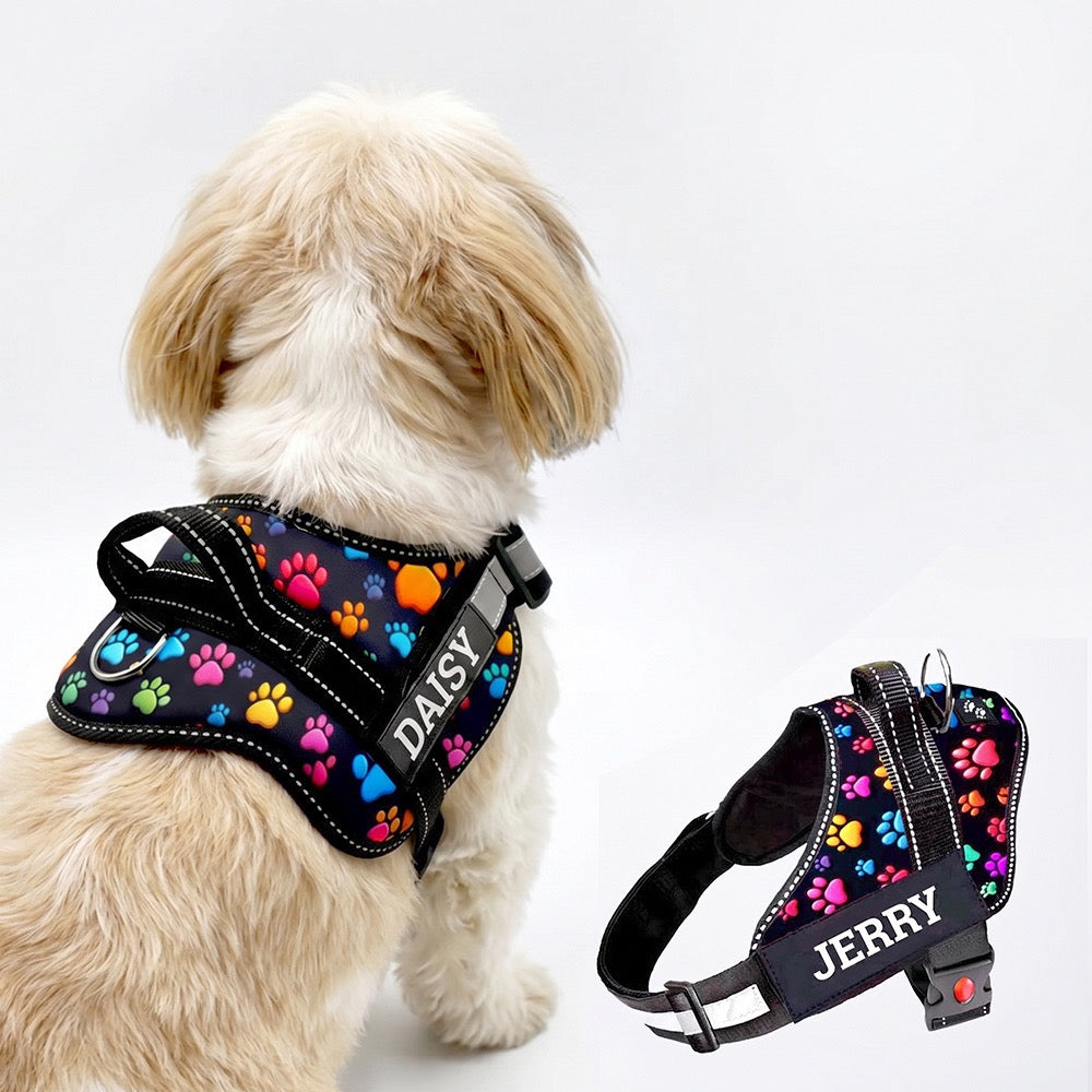 Personalized Dog Harness - SUPER PAWS
