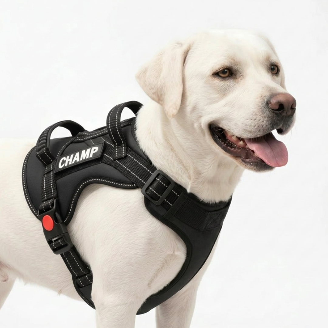 Personalized Supreme Harness - BLACK