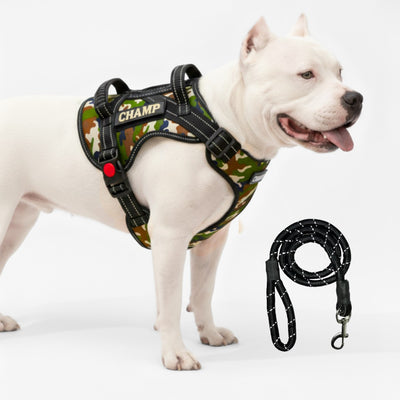 Personalized Supreme Harness - CAMOUFLAGE