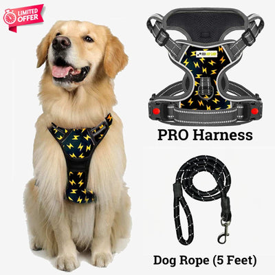 PRO Harness - Thunder - Reflective | No-Choke | Adjustable
