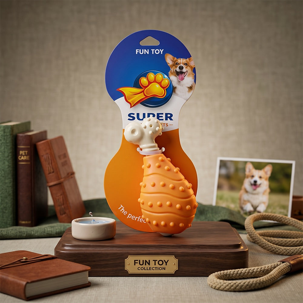 Super Durable Nylon Chicken Leg Toy