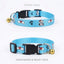 IndiHopShop Puppy Collar 15 MM - BLUE