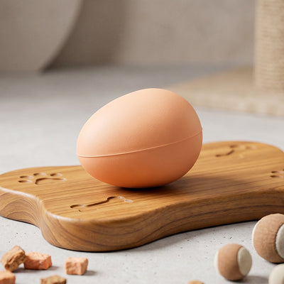 Egg Rubber Dog Toy