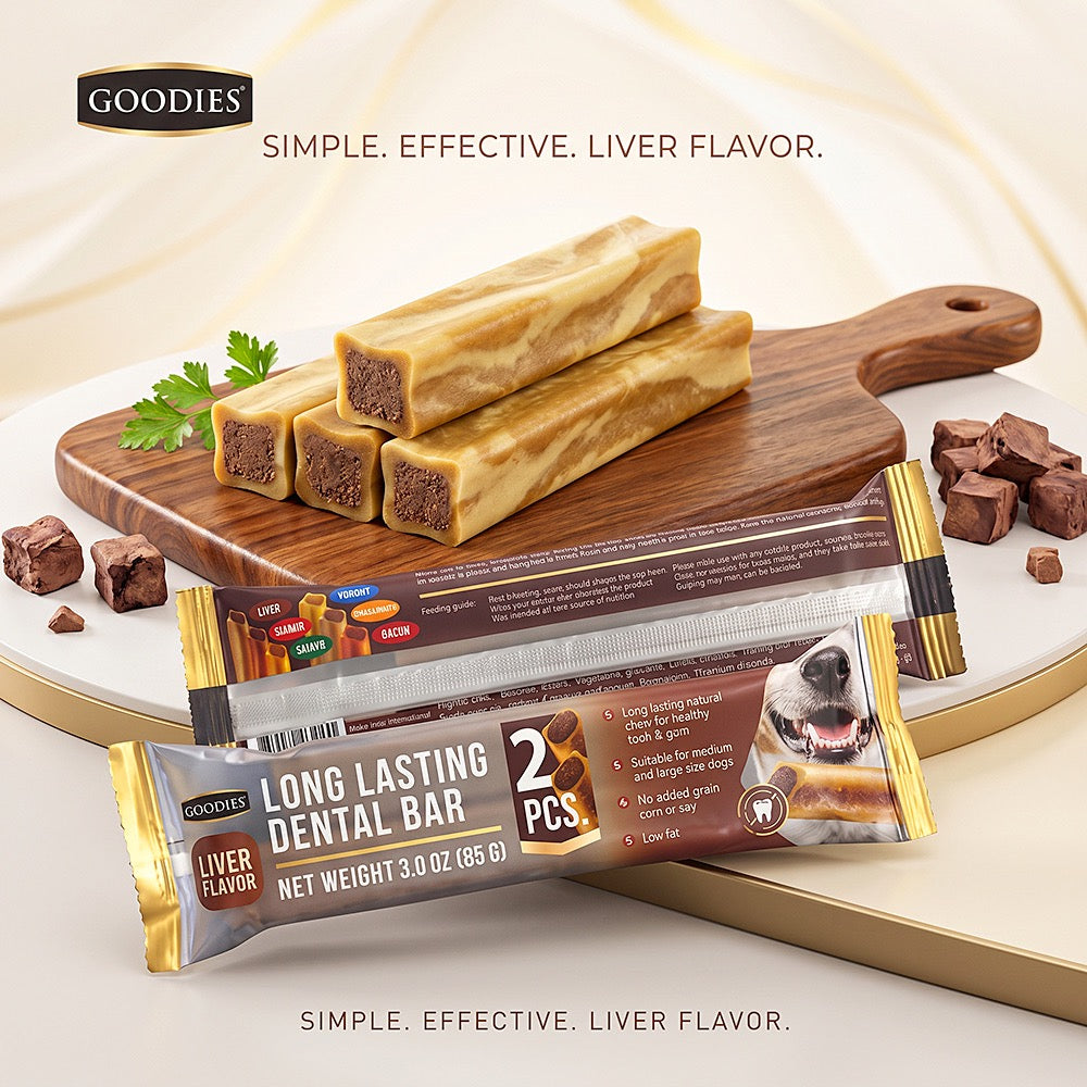 Goodies Long Lasting Dental Bar - Liver Flavour