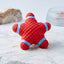 Rubber Starfish Squeaker Dog Toy – Durable Chew & Fetch Toy