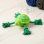Squeaky Turtle Rope Dog Toy