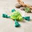 Squeaky Turtle Rope Dog Toy