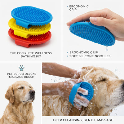 Bathing and Grooming Hand Brush