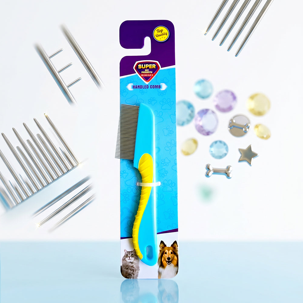 Handled Comb for Small Dogs and Cats