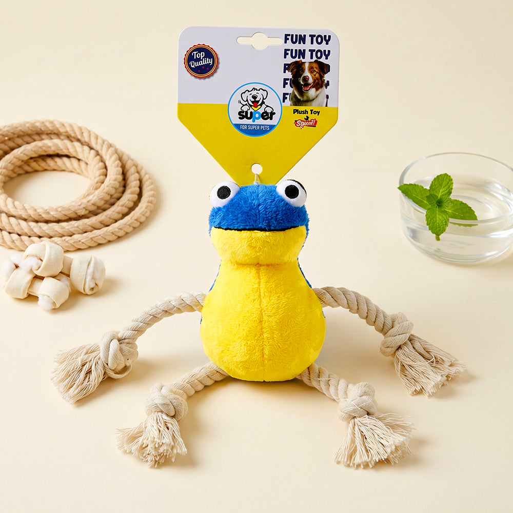 Frog Plush Toy for Dogs and Cats