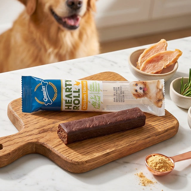 Gnawlers Hearty Roll Chicken Flavour Dog Treat