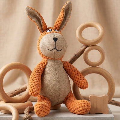 Rabbit Plush Toy for Dogs and Cats