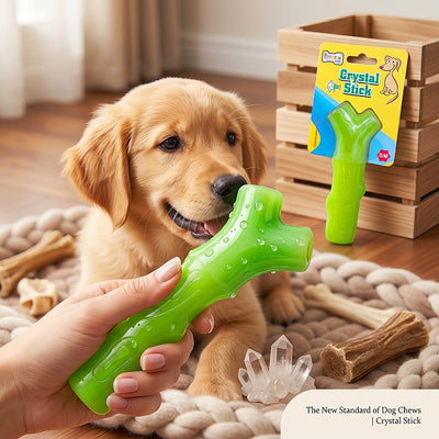 Latex Branch Dog Toy – Squeaky Chew Toy