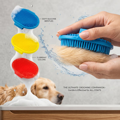 Bathing and Grooming Hand Brush
