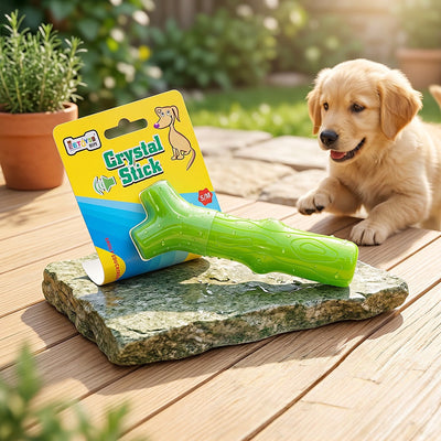 Latex Branch Dog Toy – Squeaky Chew Toy