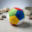 IndiHopShop Puppy Dog Plush Rainbow Football Toy with Rattle Bell